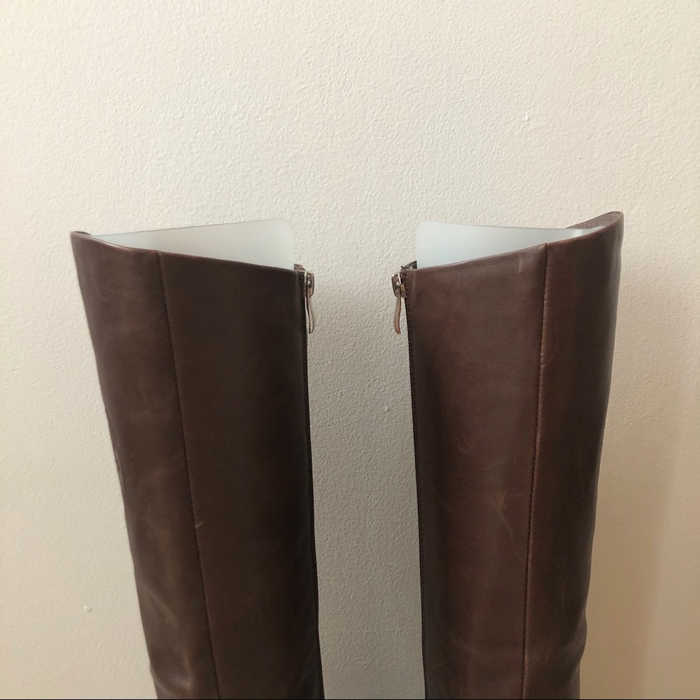 Brown Leather Riding Boots - Picture 3 of 16